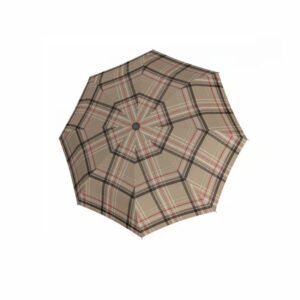 Alternative view of Lietussargs Doppler Fiber Magic Check Beige - automātisks